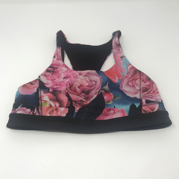 lululemon athletica Other - Lululemon Top Speed Bra Secret Garden Floral Sz 4 lululemon athletica Other - Lululemon Top Speed Bra Secret Garden Floral Sz 4